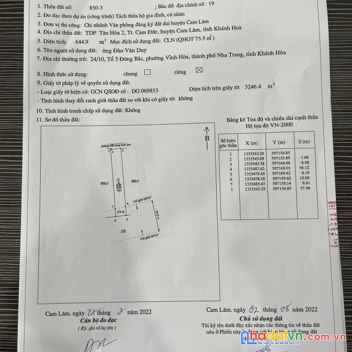 Lô đất vị trí đẹp mặt tiền đường ngô gia tự mở rộng, giá thấp hơn thị trường 40%