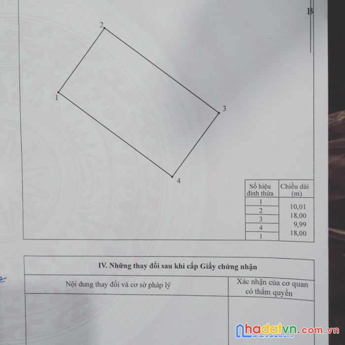 Chính chủ bán lô đất bùi xá, ninh xá, thuận thành, bắc ninh
