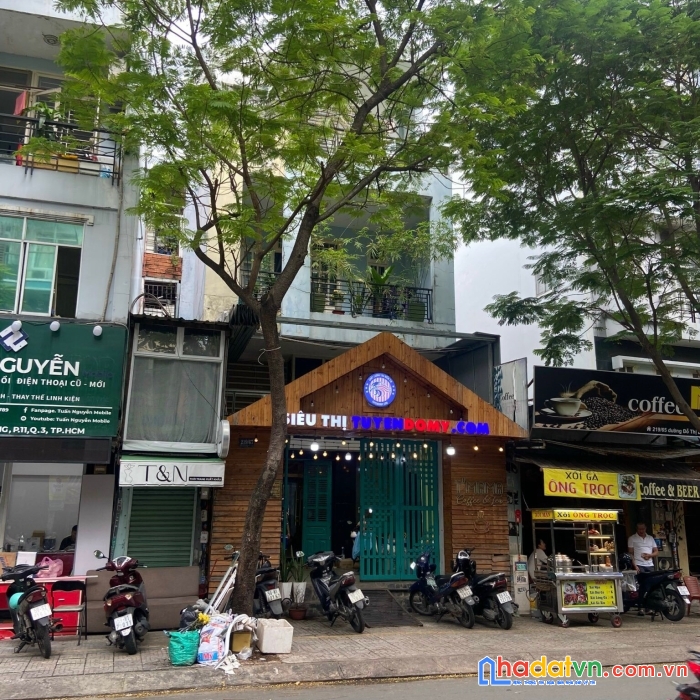 Mt đường đỗ thị lời p.11, q.3 trệt lửng 2 lầu giá 25.8 tỷ