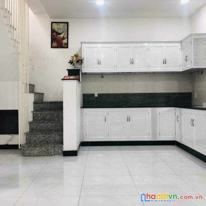 Bán nhà tch18, q.12 - 60m2, trệt 1 lầu - ngang 6.85m nở hậu - giá 3tỷ860