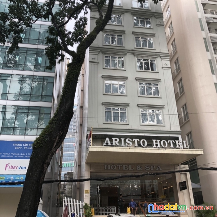 Khách sạn 4* 3a võ văn tần, p.6, q,3, 10x40m, hầm, trệt, lửng, 9 tầng