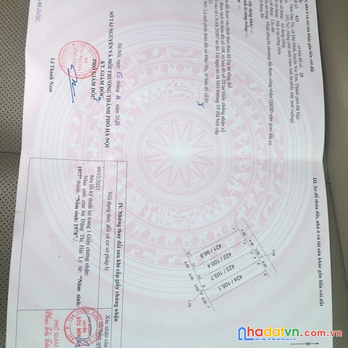 103.7m đạc tài mai đinh soc sơn đương rộng 4m lh0982508691