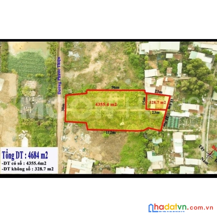 4700m2 - có 3820 m2 thổ cư - mặt tiền - đường phước thiện q9