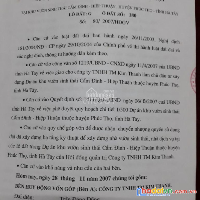 Cần bán biệt thự sinh thái sunshine heritage resort