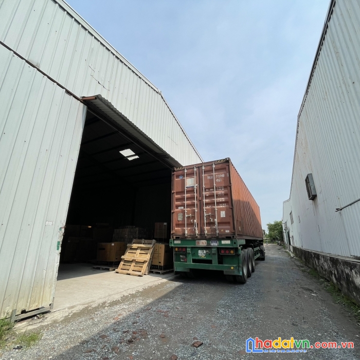 Cho thuê kho vđ3 yên sở, tam trinh, diện tích 600m2 kho đẹp container vào, giá 46tr/tháng