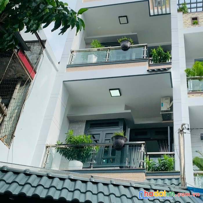 Bán nhà hẻm xe hơi thông đường nguyễn tư giản, p12, gò vấp - 4 tầng - xe 7 chổ ngủ trong nhà