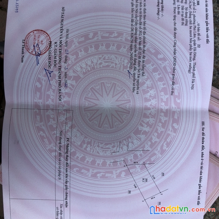 4 lô đất  siêu phẩm  tại phú lãm - hà đông - giá cực tốt sinh lời cực cao