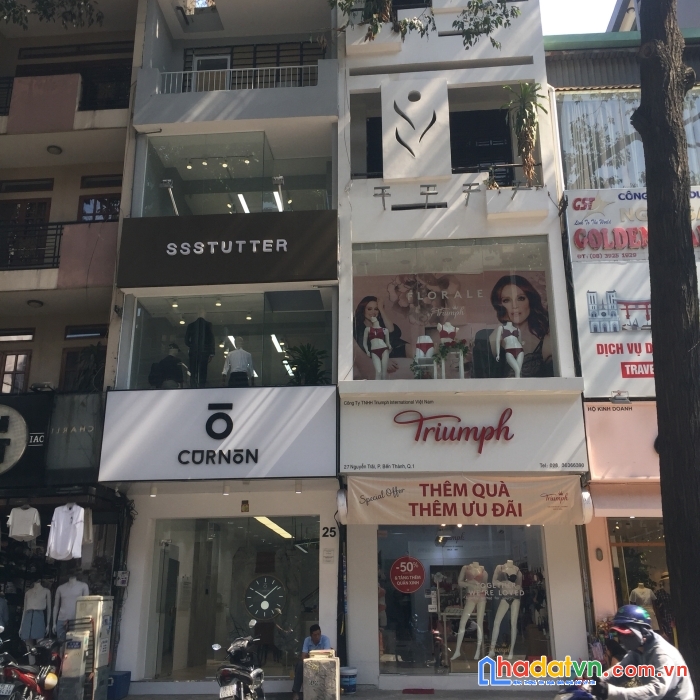 Bán mt nguyễn trãi,p bến thành, quận 1- ngang 4m- cn:100m1- 650tr/m2