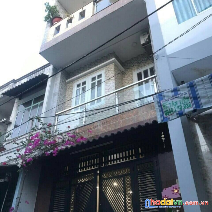 Bán nhà 3 tầng đường hương lộ 2, hẻm 6m thông, 52m2 chỉ 5.8 tỷ, khu nhà giàu dân trí cao