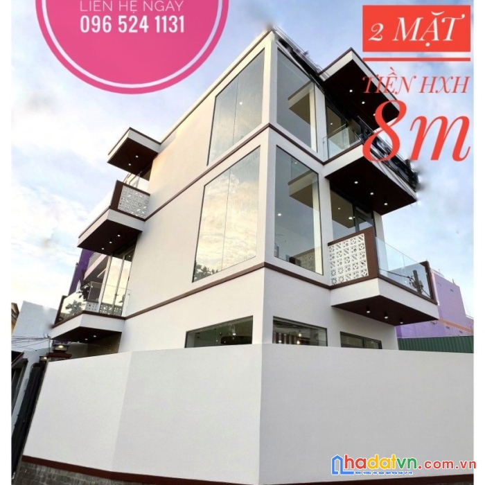 Biệt thự - siêu đẹp trung tâm bình thọ - căn góc - 2 mặt tiền hxh 8m