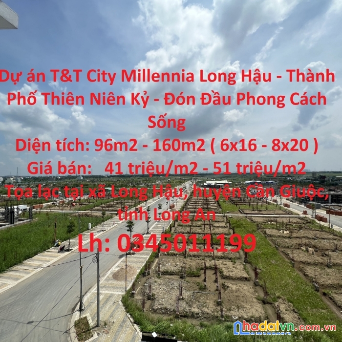 Dự án t&t city millennia long hậu - thành phố thiên niên kỷ - đón đầu phong cách sống