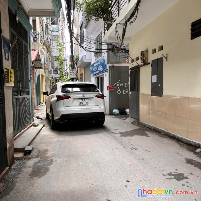 Cần bán nhà ngõ 121 trần phú 45m2 4t giá 5.1 tỷ phân lô thoáng