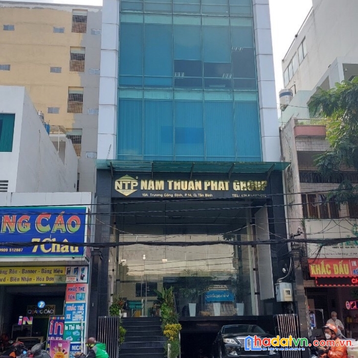Tòa nhà vp mặt tiền trương công định, p.14,tân bình