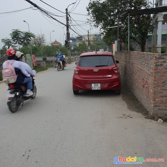 Lô góc! chỉ 1.29ty, oto, ở sướng, bán đất kim bài, thanh oai, đt:0977690119 (gọi 24/7).