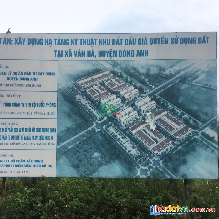 Bán đất đấu giá vân hà đông anh trục kinh tế miền đông