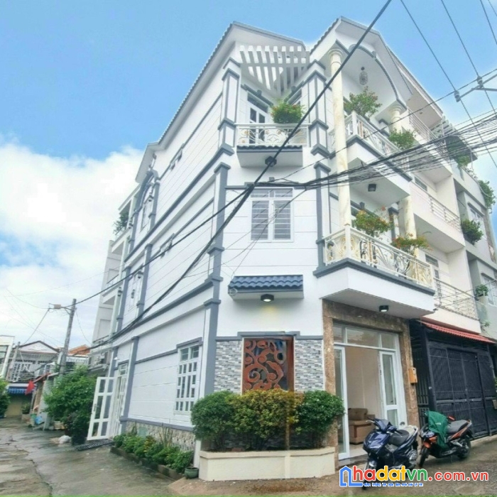 Hxh 76 dương cát lợi 3 tâng 4 phòng ngủ căn góc 2 mặt hẻm giá 6,8 tỷ