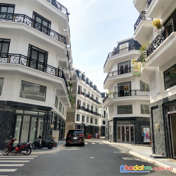 Nhà phố compound the sol residence thạnh xuân, quận 12 sổ hồng riêng từng căn