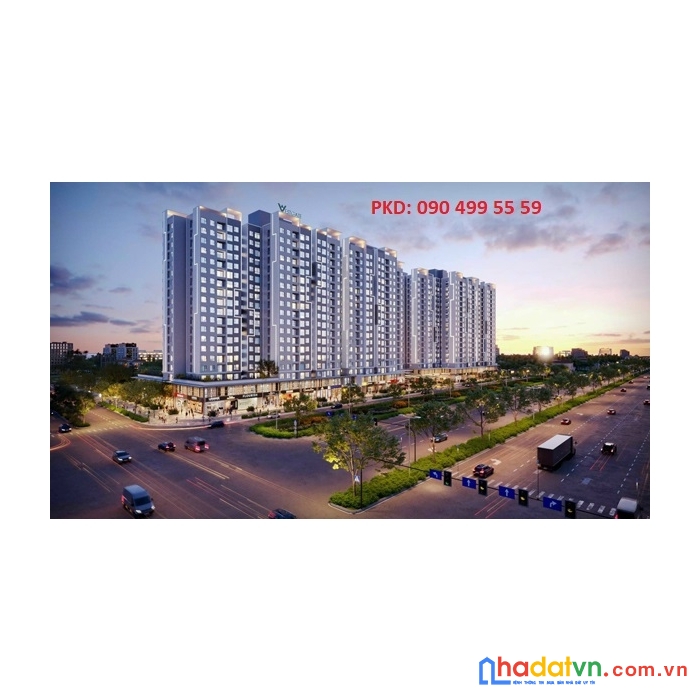 Chỉ từ 2,3 tỷ căn hộ 2pn 2wc full nội thất