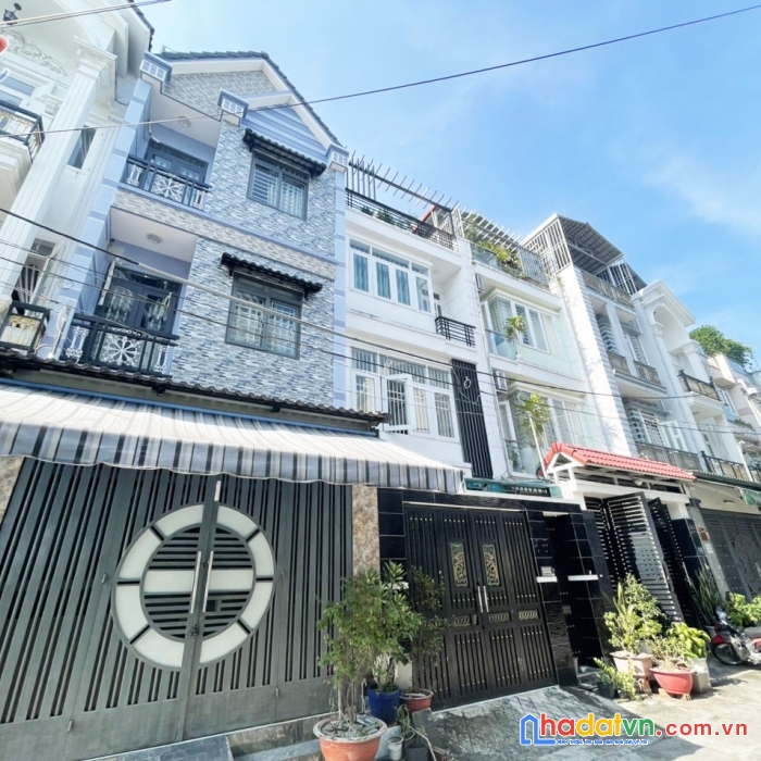 Q12.353. gần chợ thới an q12, hẻm 7m, khu dân trí nhà cao tầng, 4 tầng, 4pn, nhỉnh 4.9 tỷ