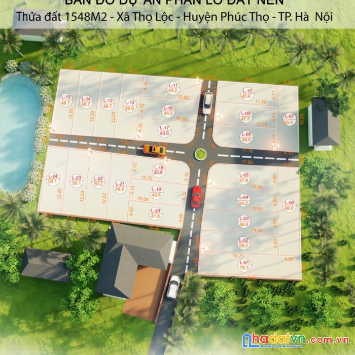 Bán gấp mấy lô đất 43,6m, 43,8m, 43,9m, 75,3m tại thọ lộc, phúc thọ, hà nội. ô tô đõ cửa lh ngay