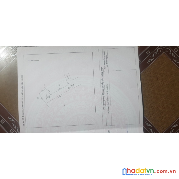 Cần bán mảnh đất tại  phường bách quang tp sông công thái nguyên