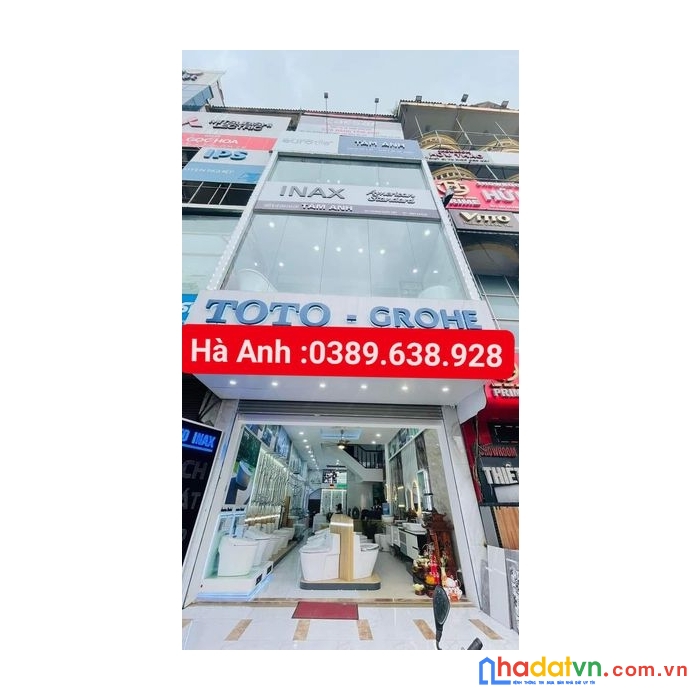 Bán gấp nhà mặt phố cổ lê lợi hà đông kinh doanh ngày đêm hiệu đang cho thuê 100tr/tháng