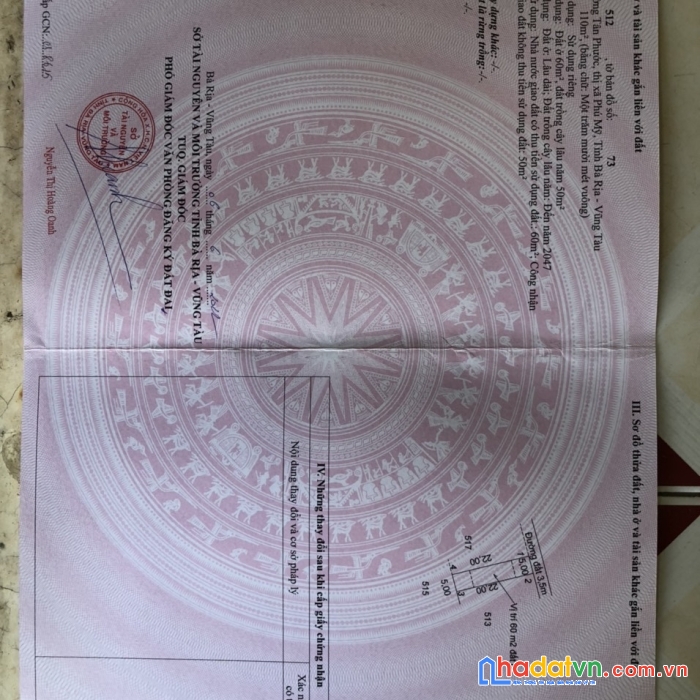 Chính chủ cần bán 2 lô đất liền kề vị trí đẹp tại bà rịa vũng tàu