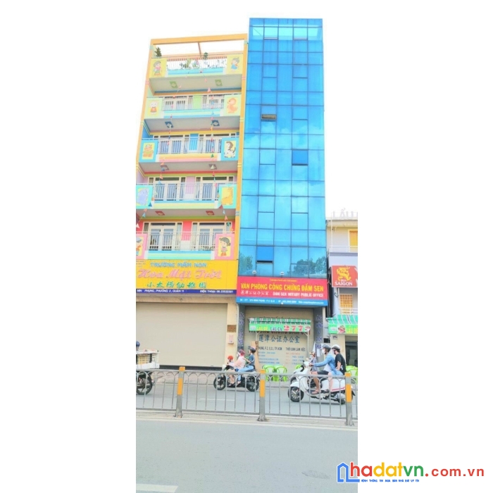 Nhà bán mt minh phụng, p2,q11 giá 28.5 tỷ