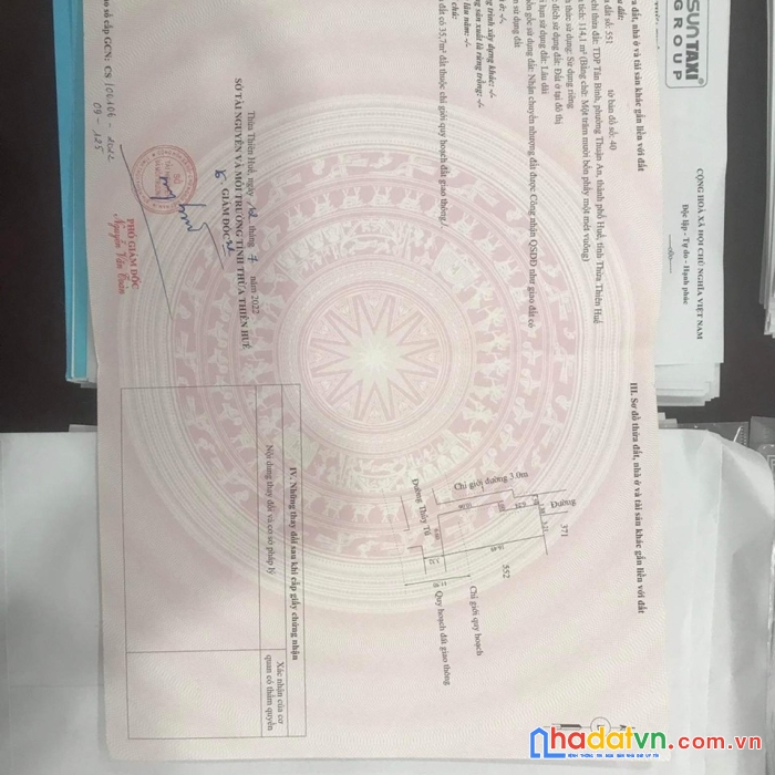 Chính chủ cần bán gấp lô đất đẹp giá siêu đầu tư tại: thuận an – tp huế