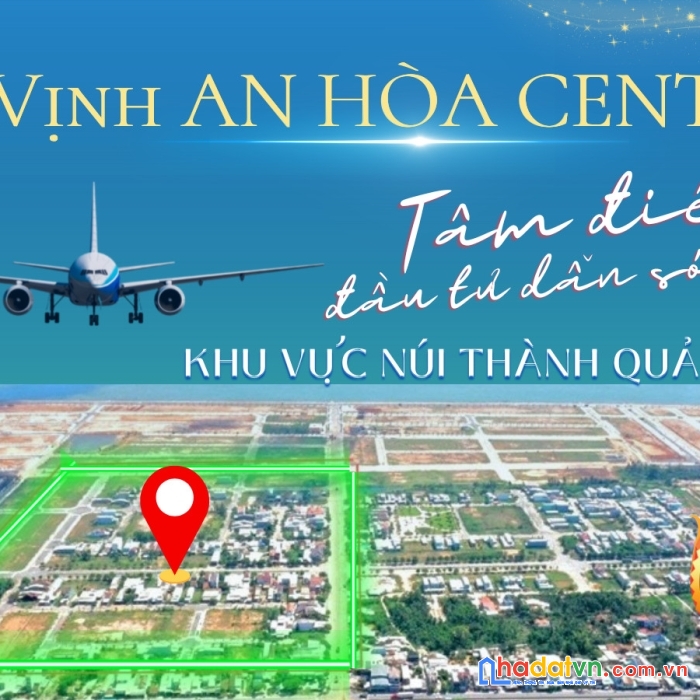 Đất nền siêu tiềm năng tại vịnh an hòa center quảng nam