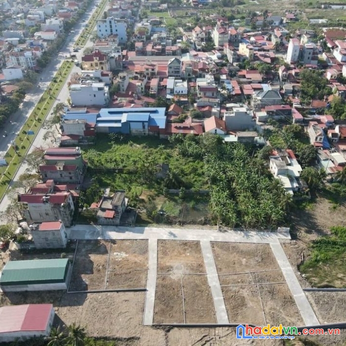 Ngay sau mặt đường phạm văn đồng 353 quý kim  hợp đức, đồ sơn lô đất 52,m2  mà giá 1,07 tỷ