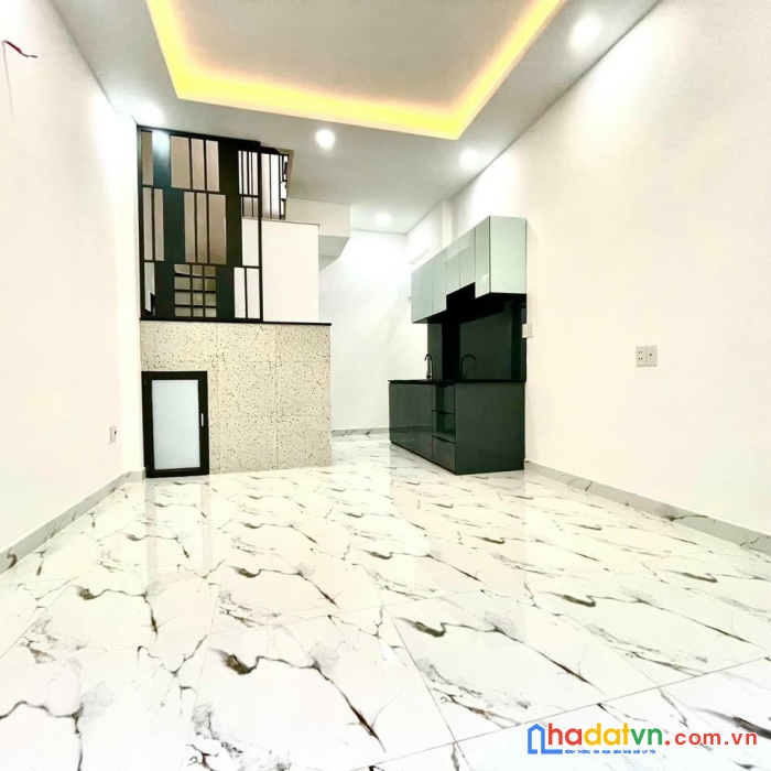 Nhà mới mở hậu trệt/2 lầu/sân thượng hẻm 3m đường hưng phú p9q8
