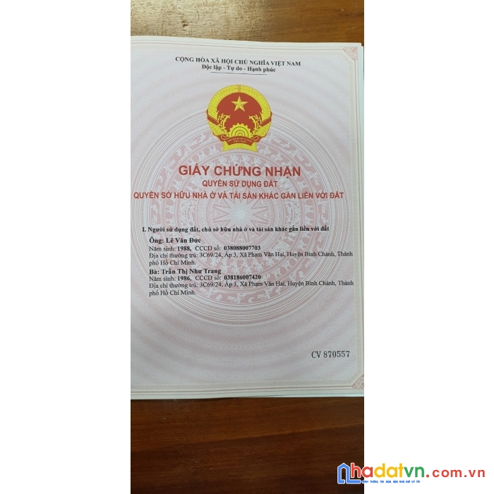 Chính chủ cần bán lô đất ở phường 1 , thị xã kiến tường , tỉnh long an