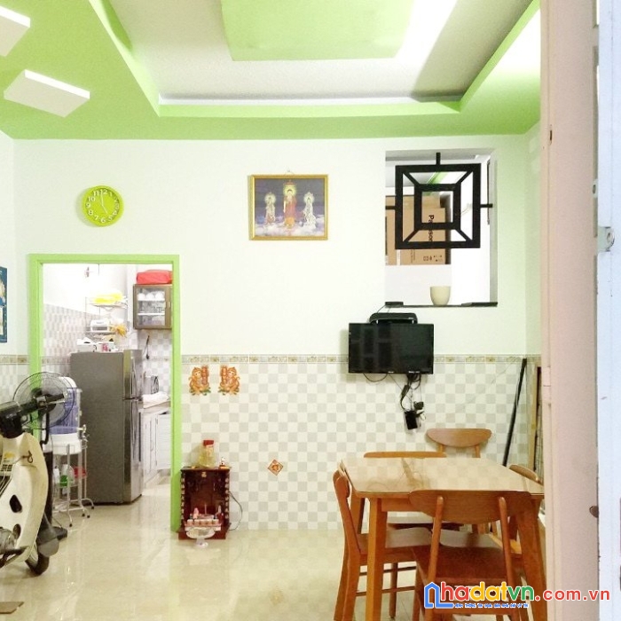 Bán nhà hẻm 90 bông sao 44m2 đất p5 q8 giá 3tỷ550