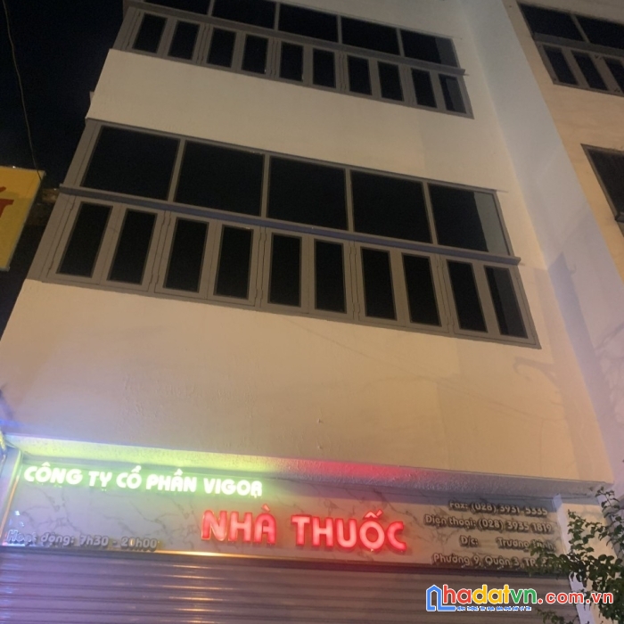 Cho thuê nhà nguyên căn mặt tiền đường trần hưng đạo, q. tân phú