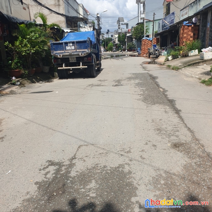 Đất mặt tiền thới an 15 - 100m2 sổ vuông vức.