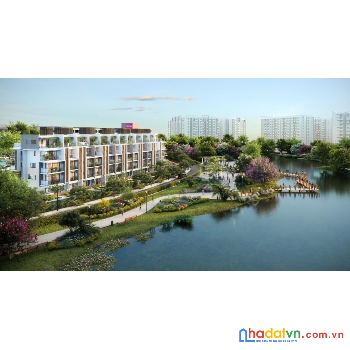 Condo villa view hồ sinh thái: 1 hầm + 4 tầng. thiết kế 7 ban công cực đẹp. giá hấp dẫn