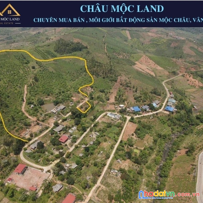 Siêu phẩm có 1 - 0 - 2 tại chiềng sơn mộc châu.  5ha view cực đẹp,