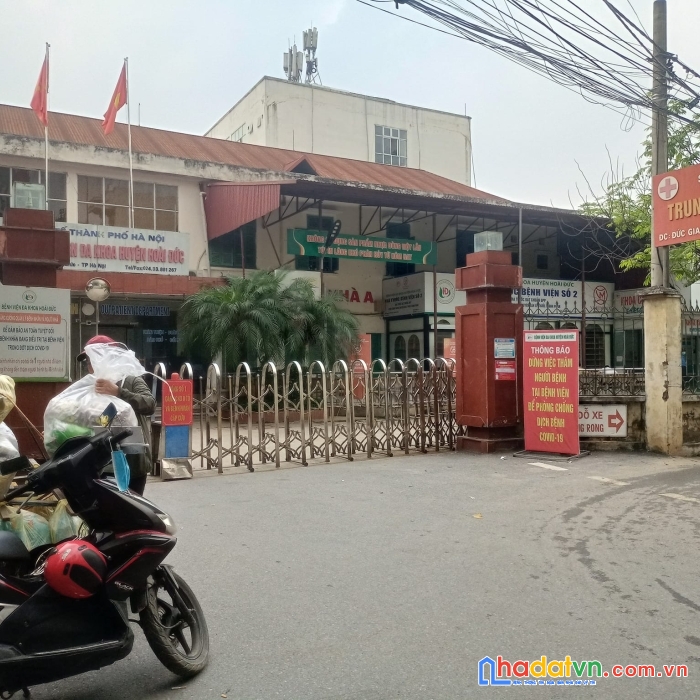 Chinh chủ bán đất cổng bệnh viện hòai đức 50m2, mt 4,5 giá 2,3 tỷ