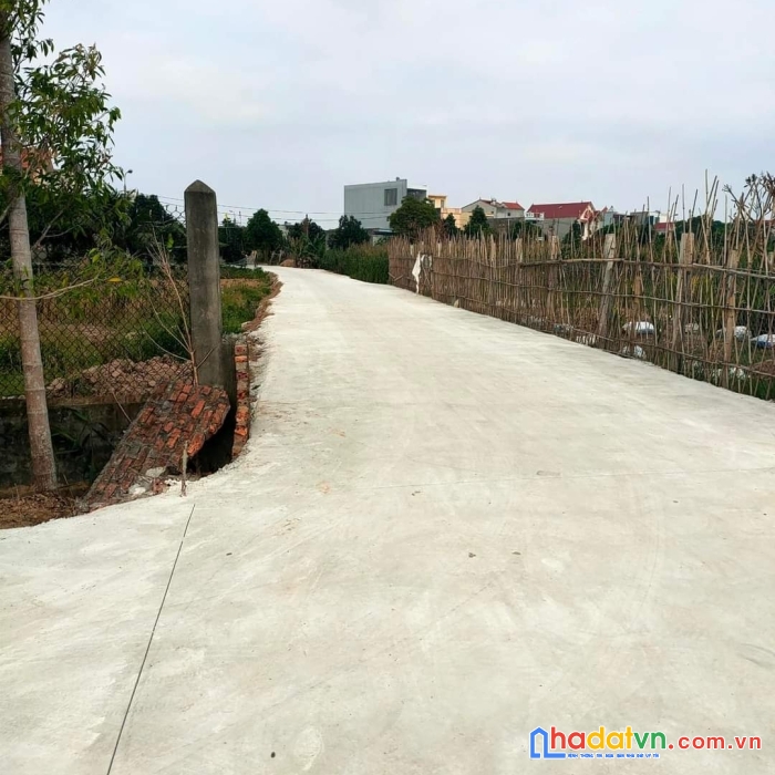 Lô đất 60m2 đường rộng 6m hòa nghĩa, dương kinh. giá 1,x tỉ