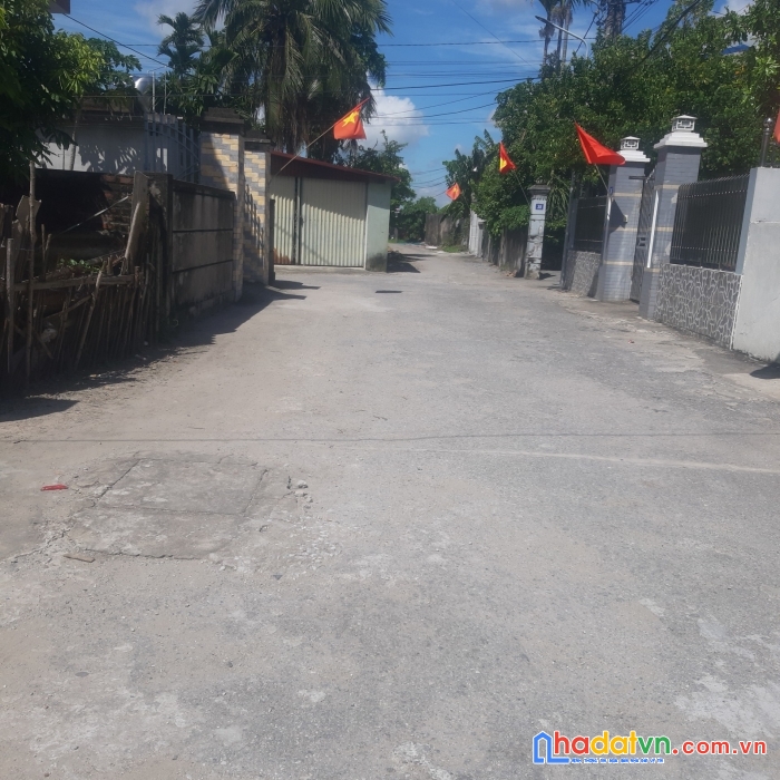 Lô đất 72m2, đường rộng 8m ninh hải, anh dũng, dương kinh. giá chỉ 1x tr/m2