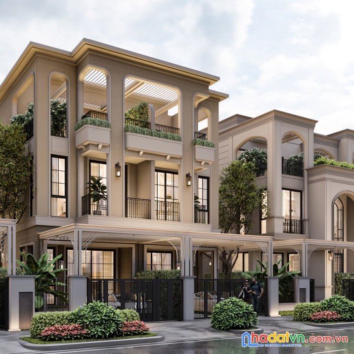 Bán lỗ biệt thự song lập đảo phượng hoàng, kế bên tiện ích clubhouse, trường học, dt 8x22.5m