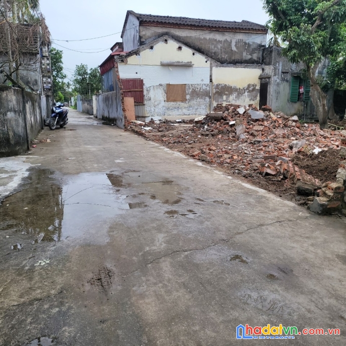 Bán nhanh lô góc 60.5m2 trung tâm phường hòa nghĩa,dương kinh,hải phòng