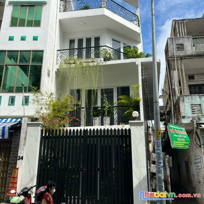 Góc 2mt 32d cao bá nhạ. phường nct. quận 1, 6x15m, trệt, 2 lầu