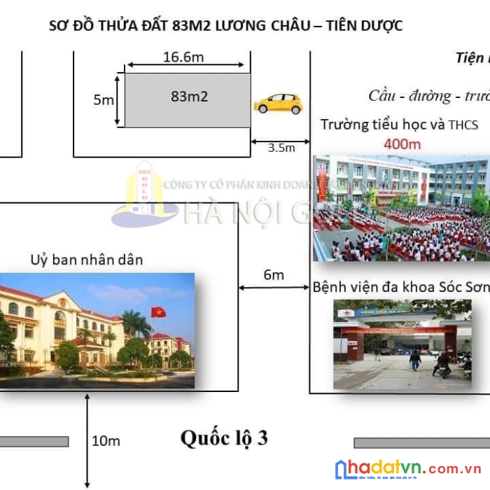 Bán đất trung tâm huyện sóc sơn giá nhỉnh tỷ, cam kết lãi ngay khi mua!
