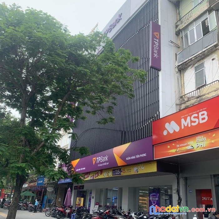Bán toà nhà mặt phố xã đàn 450 m2 6 tầng mặt tiền rộng 278 tỷ