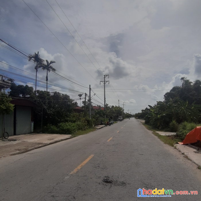 Lô đất 175m2 mặt đường 402, hòa nghĩa, dương kinh. giá 3x tr/m2