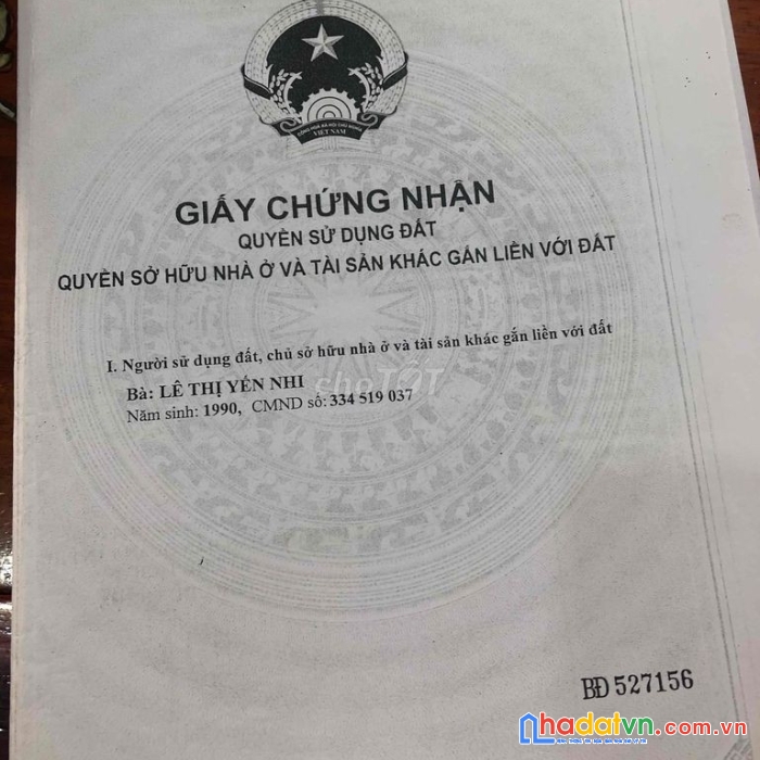 Chính chủ bán nhà mặt tiền đường lê niệm.phường phú thạnh, quận tân phú, tp hồ chí minh