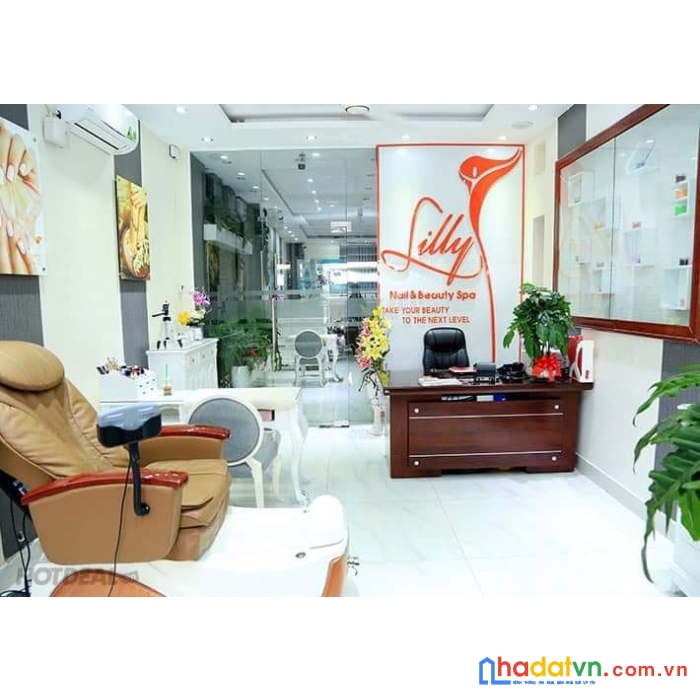 Bán nhà  chợ hạnh thông tây p10 quang trung kd spa & nail dt 96m hxt