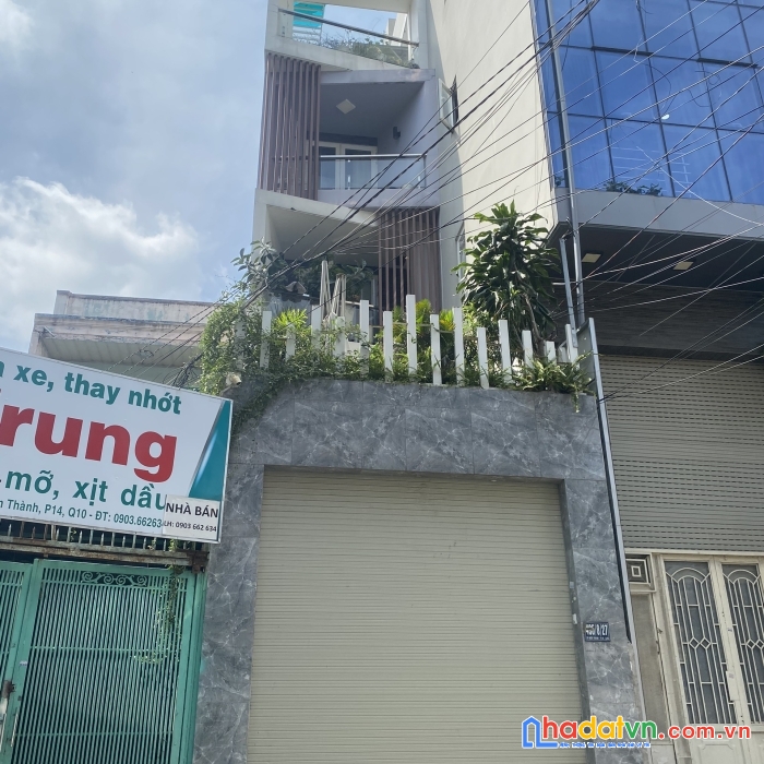 Bán nhà hẻm xe tải quay đầu đường đồng nai p15 q10 3 tầng giá 12.8 tỷ